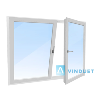 Double PVC Windows