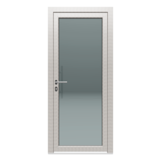 PVC Exterior Door 950 x 2150, Sheffield Oak Light / Sheffield Oak Light, 71 kg